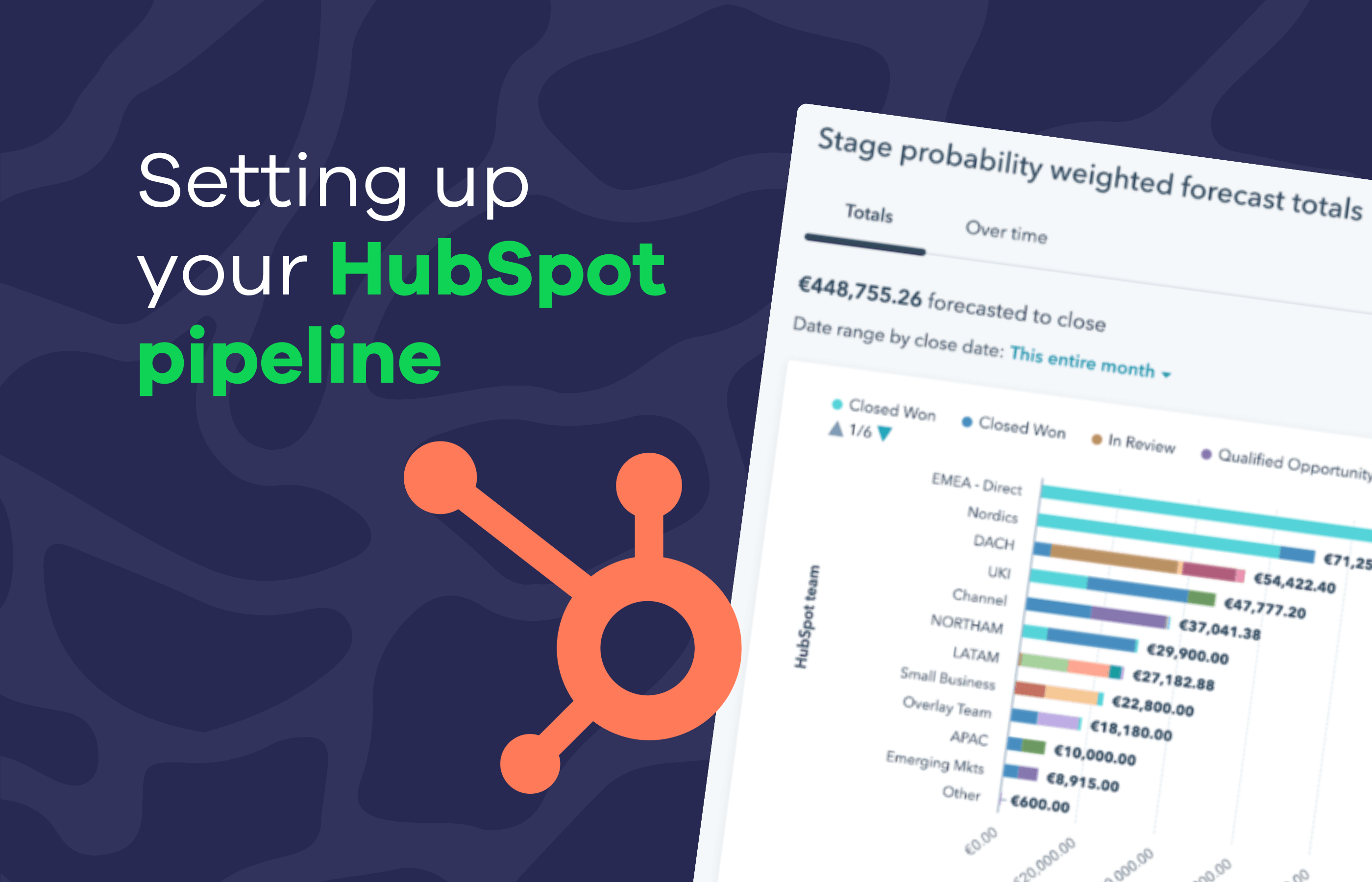 Setting up your HubSpot pipeline for better reporting